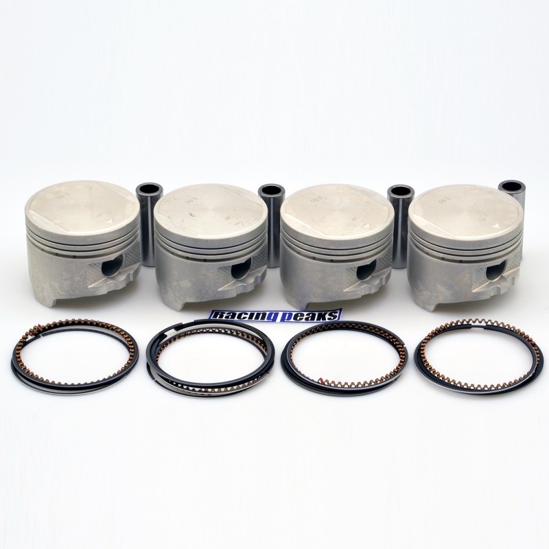 Engine pistons x4 for Daihatsu Applause Feroza 1.6 HD 1988-2000 SOHC 16v