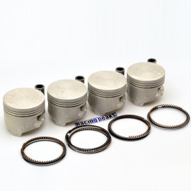 Engine pistons x4 for Daihatsu Applause Feroza 1.6 HD 1988-2000 SOHC 16v