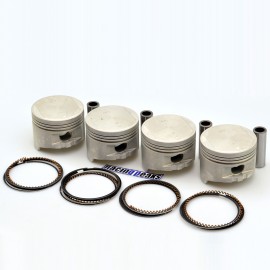 Engine pistons x4 for Daihatsu Applause Feroza 1.6 HD 1988-2000 SOHC 16v