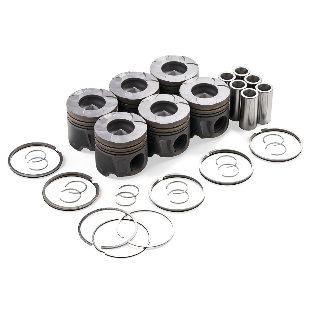 Engine piston set for RAM 1500 EcoDiesel 3.0 V6 2014- 68147230AA