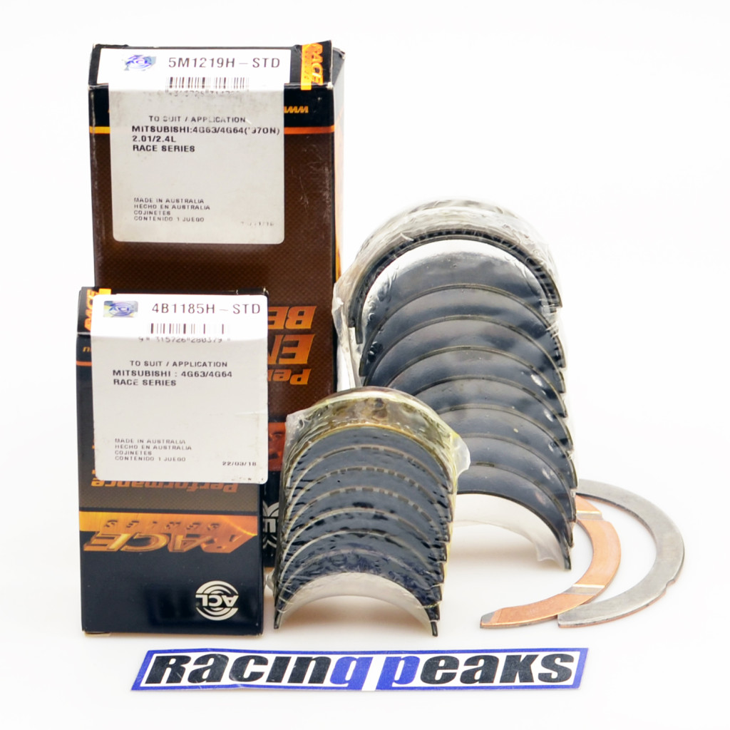 ACL Race main rod bearings set fits Mitsubishi 4G63 EVO 7 8 9 2.0T 16v 1997-