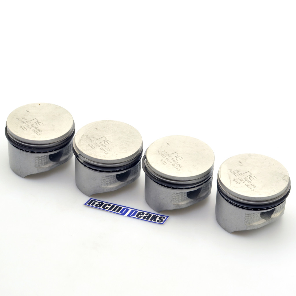 Piston set for Ford Fiesta 1.25 Duratec 2008- SNJA SNJB SNJC SNJD