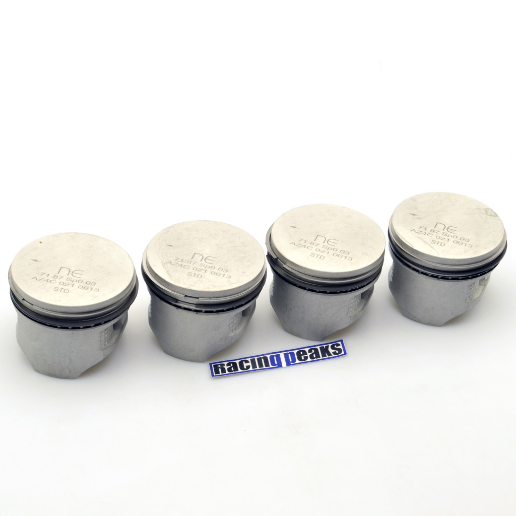 Piston set for Ford Fiesta 1.25 Duratec 2008- SNJA SNJB SNJC SNJD