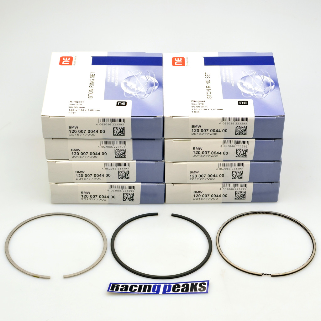 Piston rings x8 for BMW N63B44A S63B44 4.4L 550i 650i 750i X5 X6 50i 89.00 STD