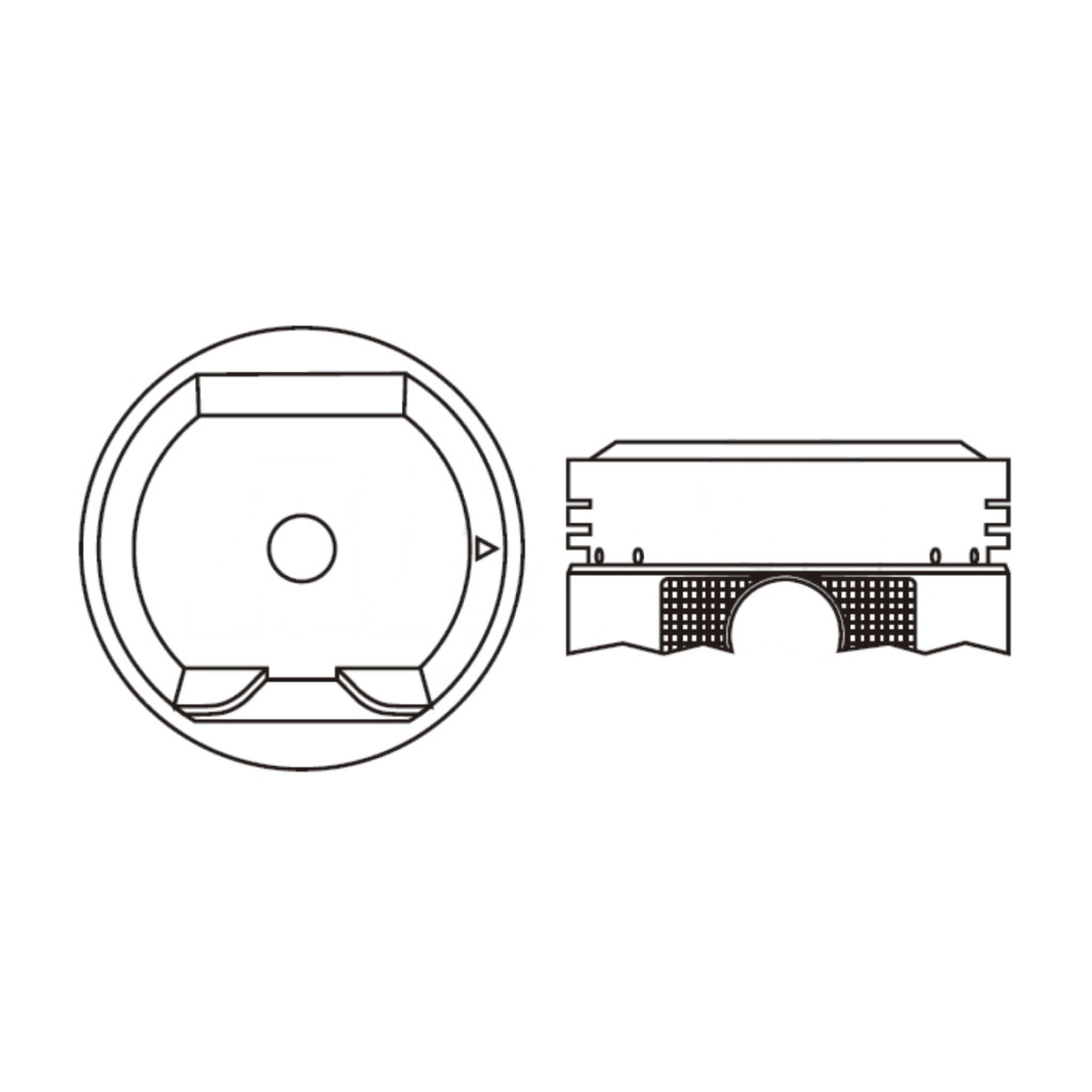 Piston set for Daihatsu Charade Terios 1.3i 16v SOHC HC 1990-