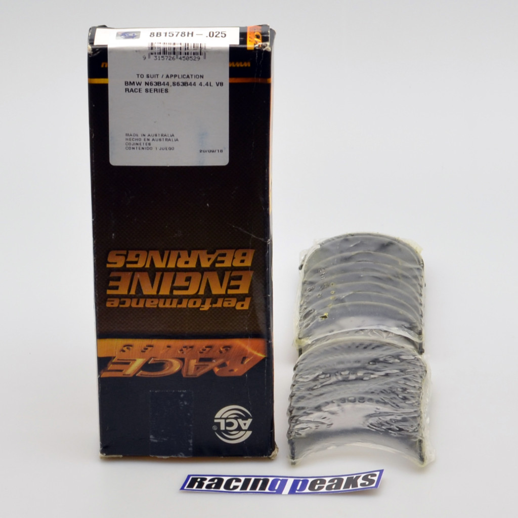 ACL Race 8B1578H-.025 rod bearings for BMW S63B44 N63B44 M5 F10 F90 4.4L 32v