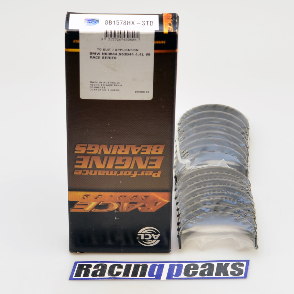 ACL Race 8B1578HX rod bearings for BMW S63B44 N63B44 M5 F10 F90 4.4L 32v