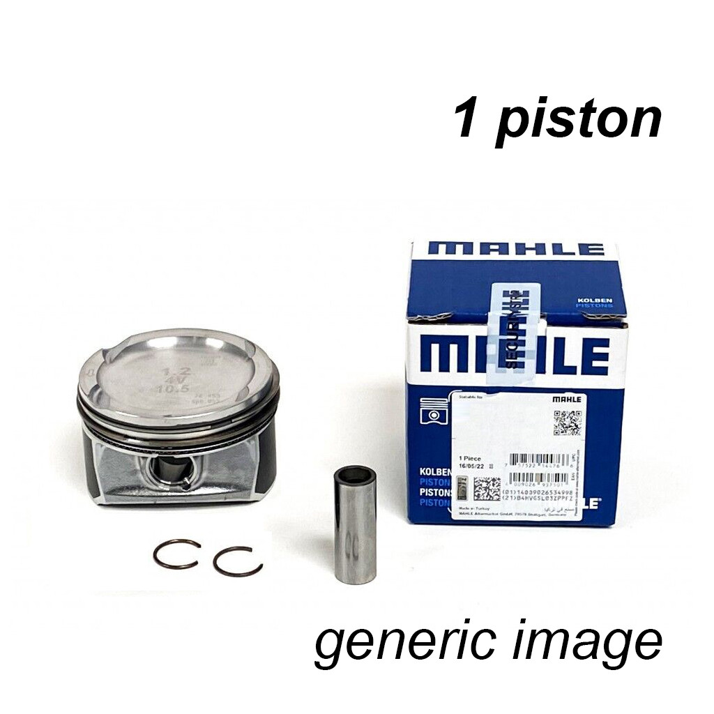 MAHLE piston 76.50 STD x1 for VW Audi A3 Golf Jetta Passat Tiguan 1.4TSI CAXA