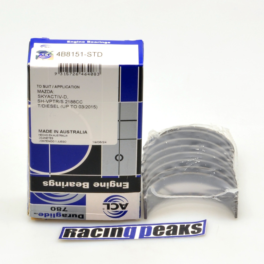 ACL rod bearings std for Mazda 3 6 CX-5 CX-8 SH 2.2 Skyactiv-D -03/2015