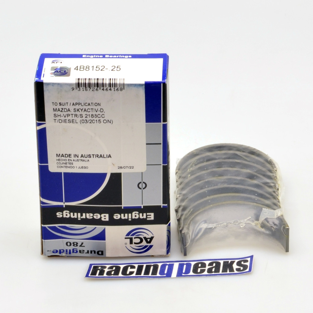 ACL rod bearings 0.25 for Mazda 3 6 CX-5 CX-8 SH 2.2 Skyactiv-D 03/2015-