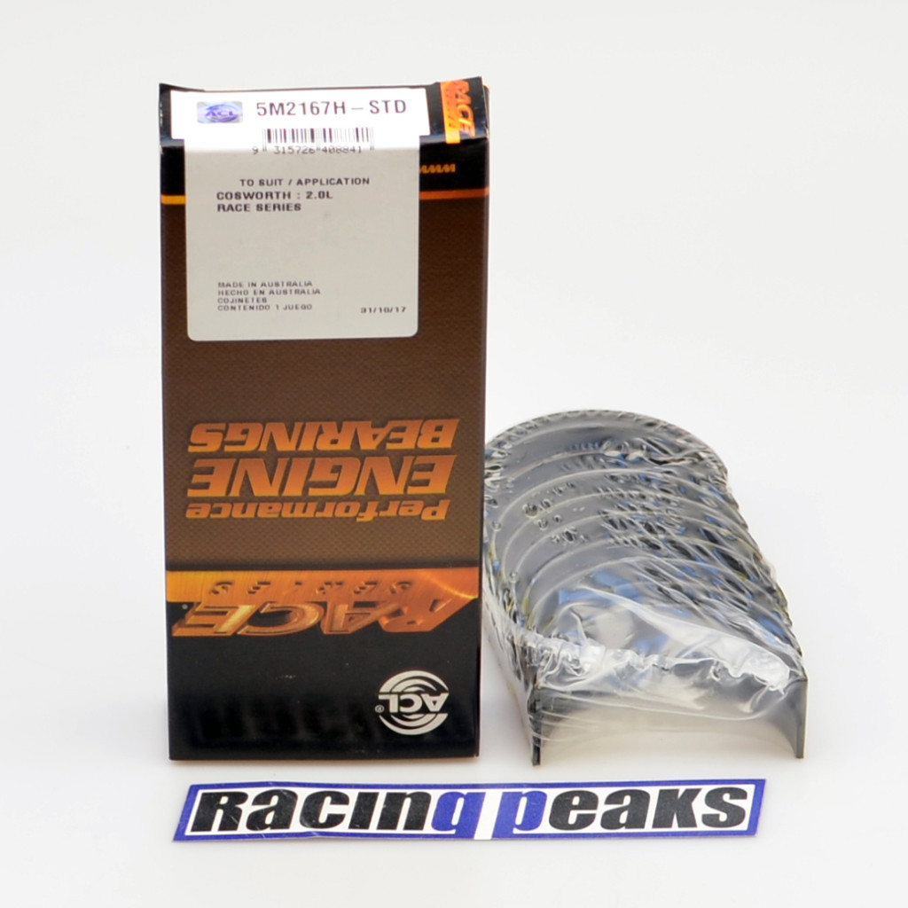ACL Race 5M2167H main bearings for Ford YB Escort Sierra Cosworth 2.0L DOHC