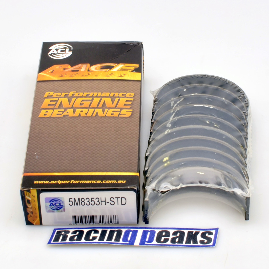 ACL Race 5M8353H main bearings for Mazda Miata Mx5 1.6L 1.8L B6ZE BPZE B6T 16v