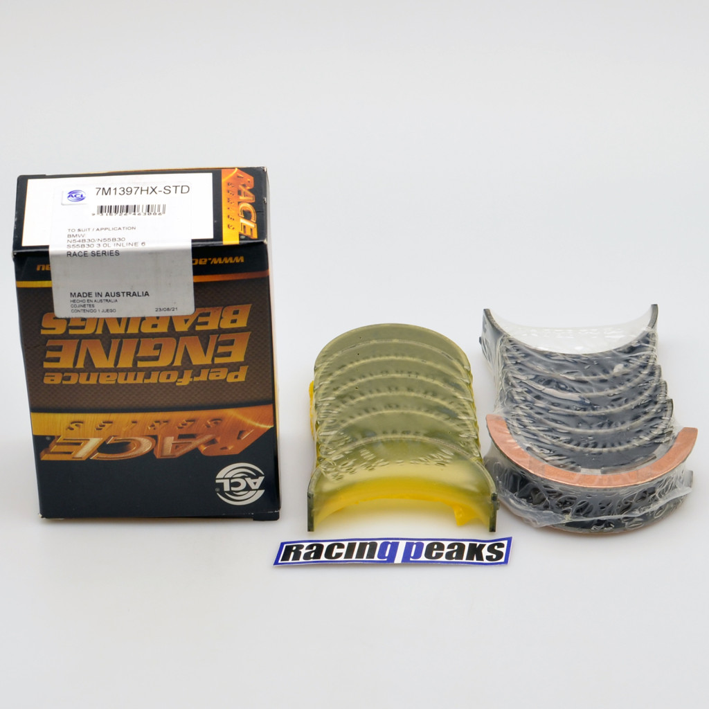 ACL Race 7M1397HX main bearings for BMW N54B30 N55B30 S55B30 3.0L 24v