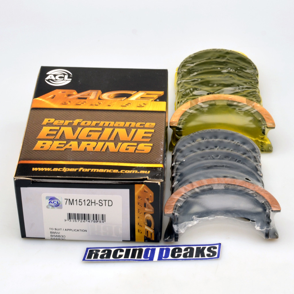 ACL Race 7M1512H main bearings for BMW B58B30 S58B30 M3 M4 M240i 340i 440i