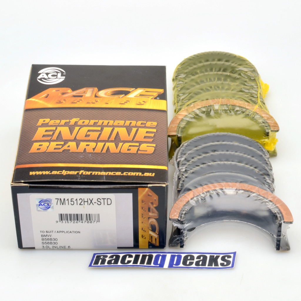 ACL Race 7M1512HX main bearings for BMW B58B30 S58B30 M3 M4 M240i 340i 440i