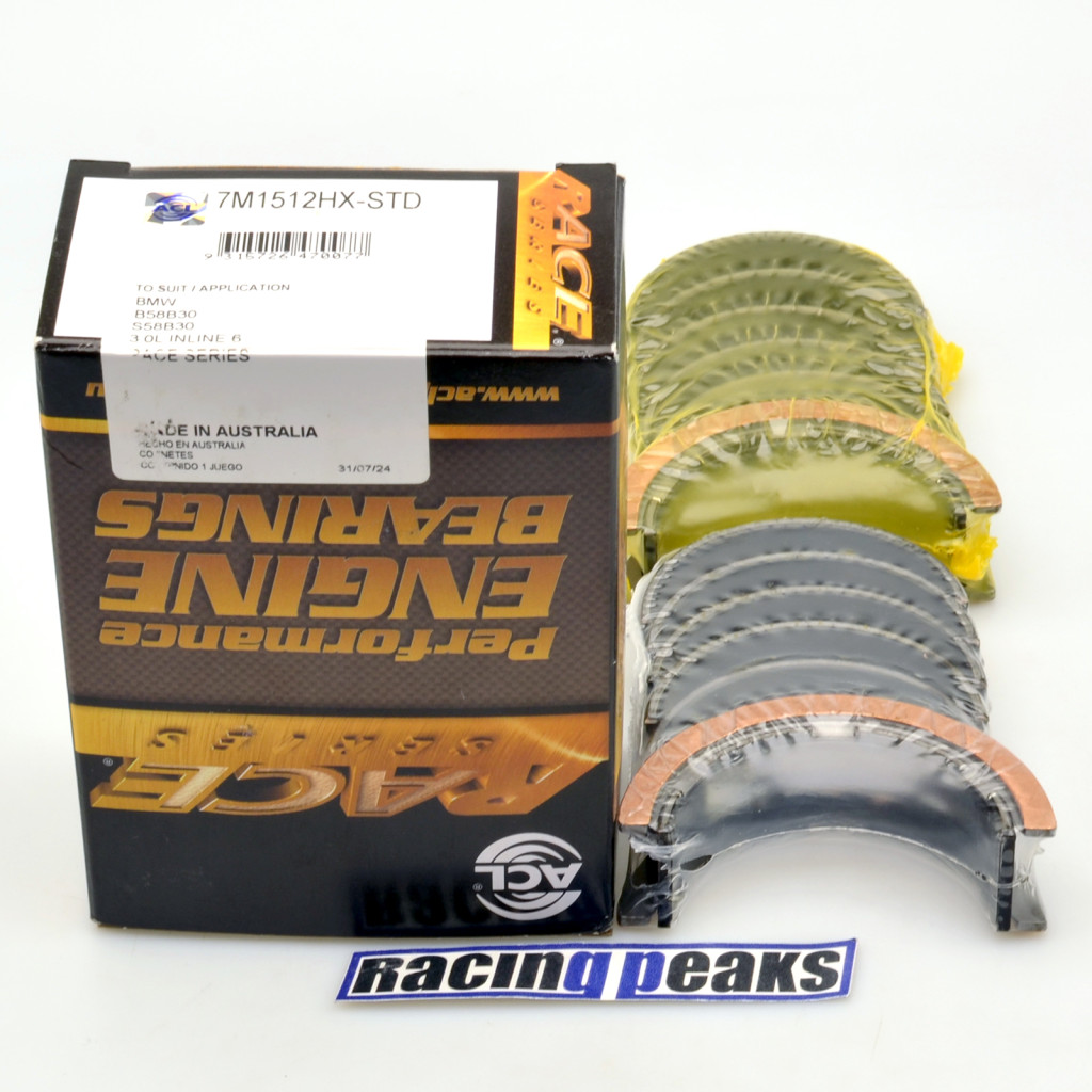 ACL Race 7M1512HX main bearings for BMW B58B30 S58B30 M3 M4 M240i 340i 440i
