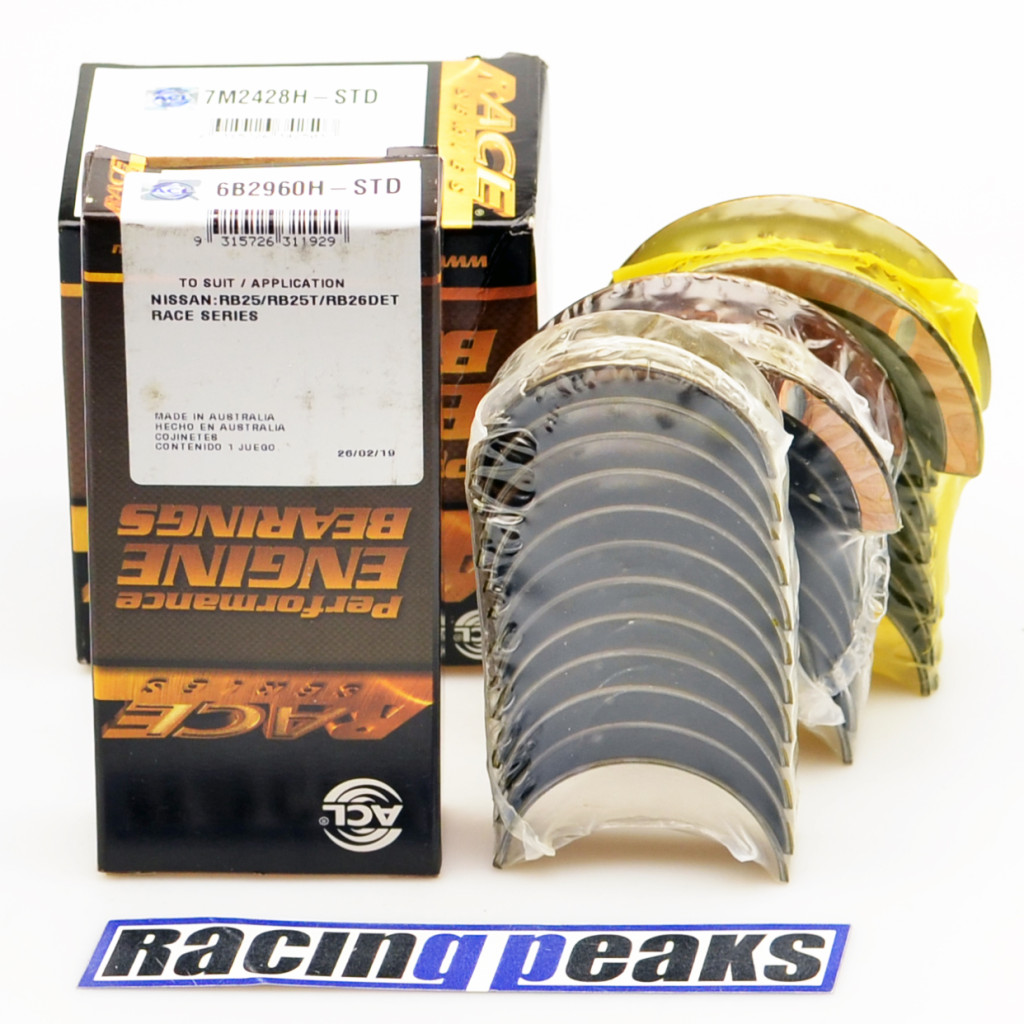 ACL Race main rod bearings set fits Nissan Skyline RB26DETT RB26 GTR R34 2.6L