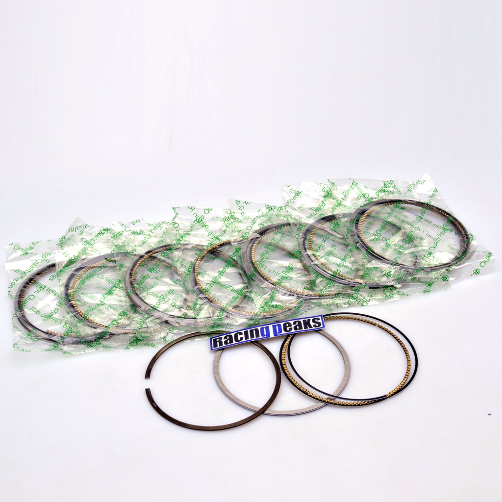 Piston rings x8 for Mercedes CL-CLS-E-GL-ML-500-550 4.7T v8 M278 2011-