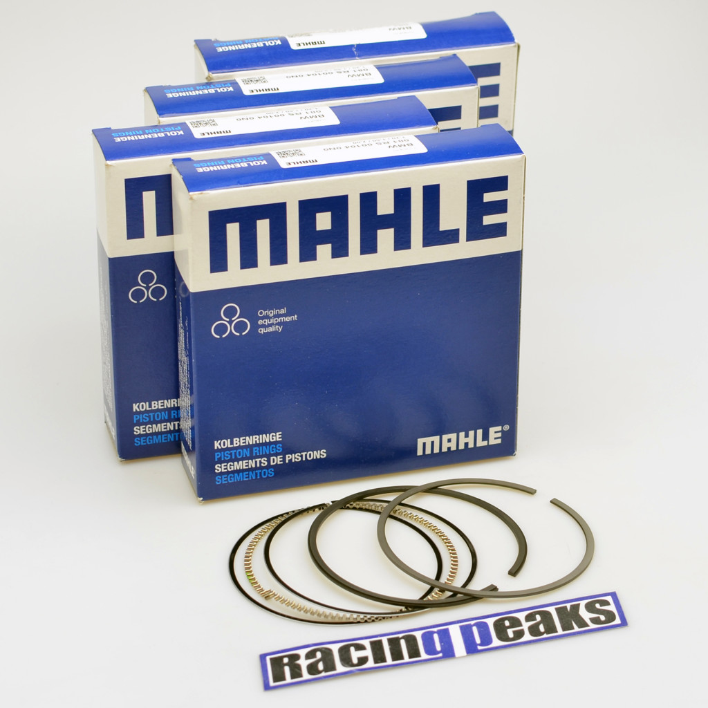 MAHLE piston rings x4 for MINI N14 N16 N18 W10B16 W11B16 1.4L 1.6L 16v 2002-2015