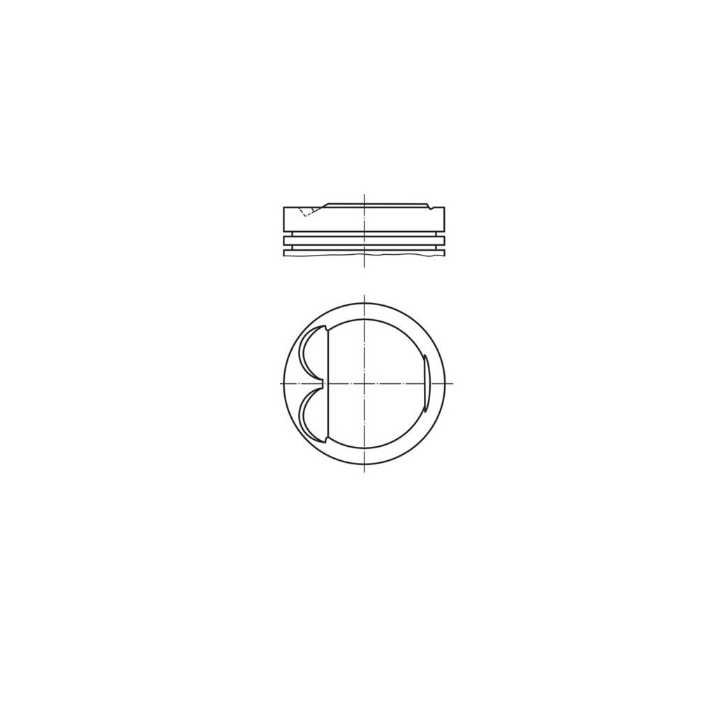 MAHLE piston 79.50 x1 for Toyota MR2 Corolla Elise Rav4 Matrix 1.8 VVTi 1ZZFE