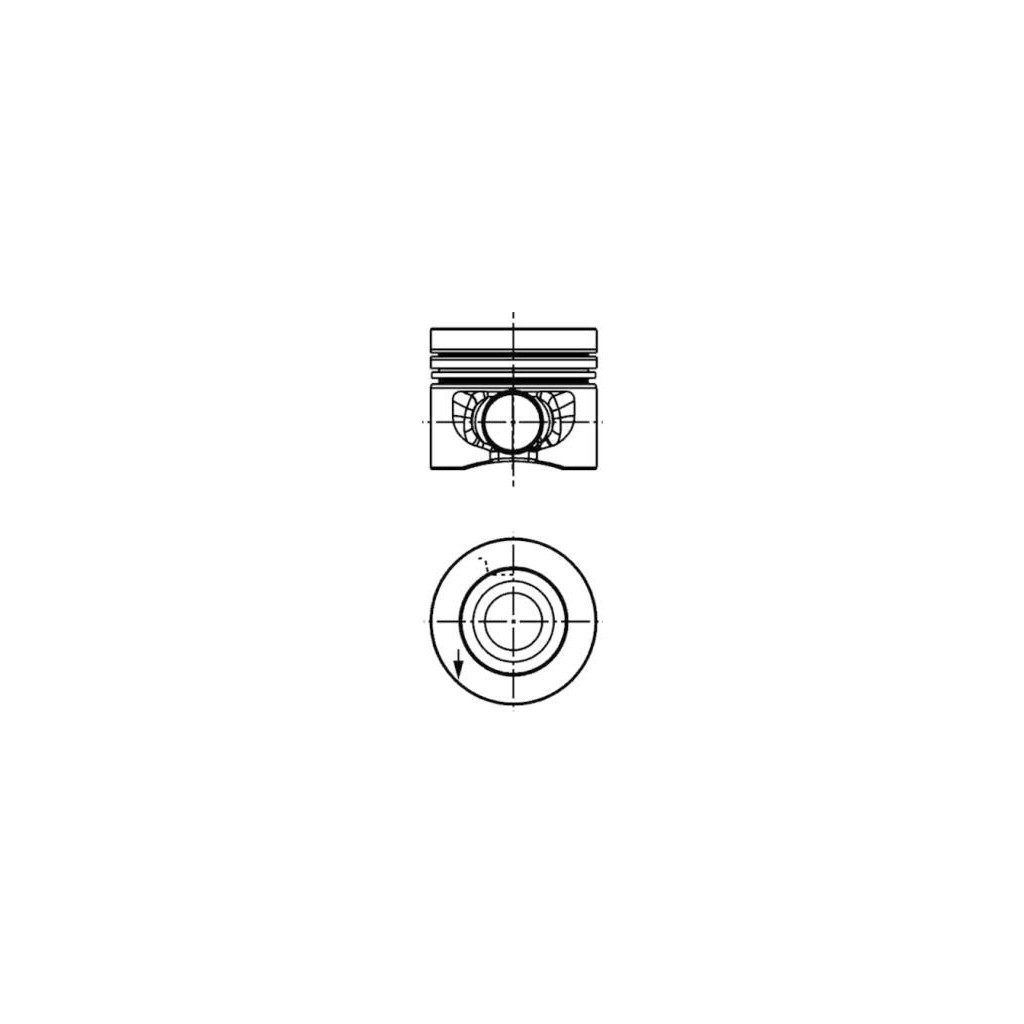 KS piston 81.50 x1 for VW Audi A4 A5 A6 Q5 Amarok Golf Jetta Passat 2.0TDi 16v