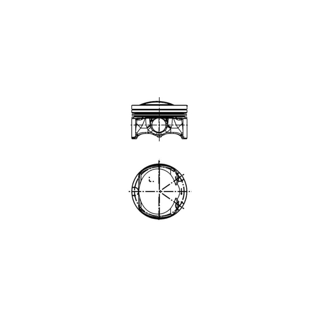 KS piston 83.00 x1 for Audi A3 A4 A5 A6 A7 TT 1.8TFSi CJSA CJSB CJEB