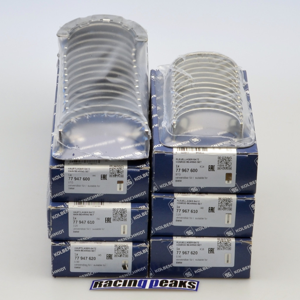 Rod main bearings for BMW 135i M135i M235i 335i 535i 640i 740i N54B30 N55B30