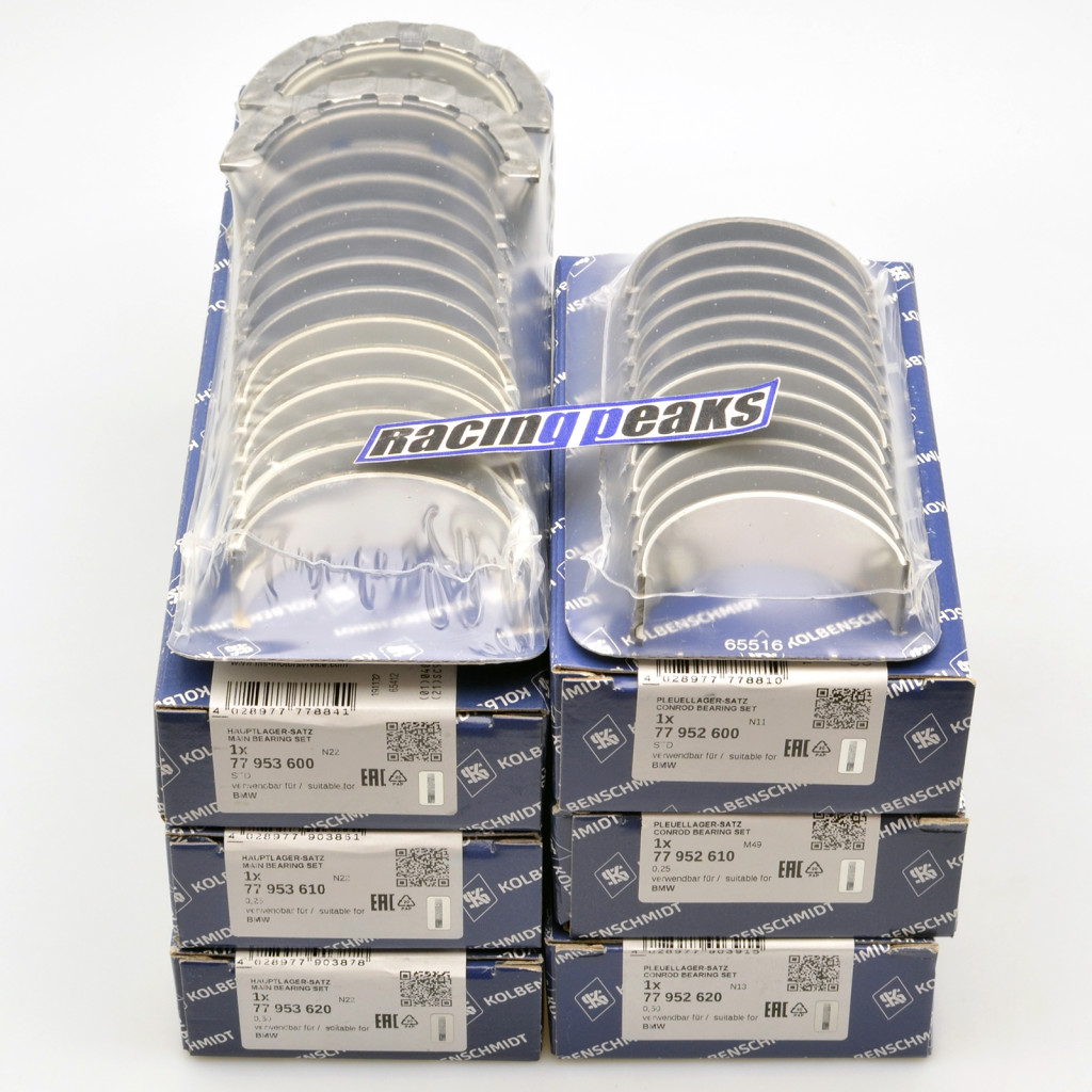 Main rod bearings for BMW N57D30 325d 330d 335d 430d 530d 535d X5 X6 30d 35d 40d