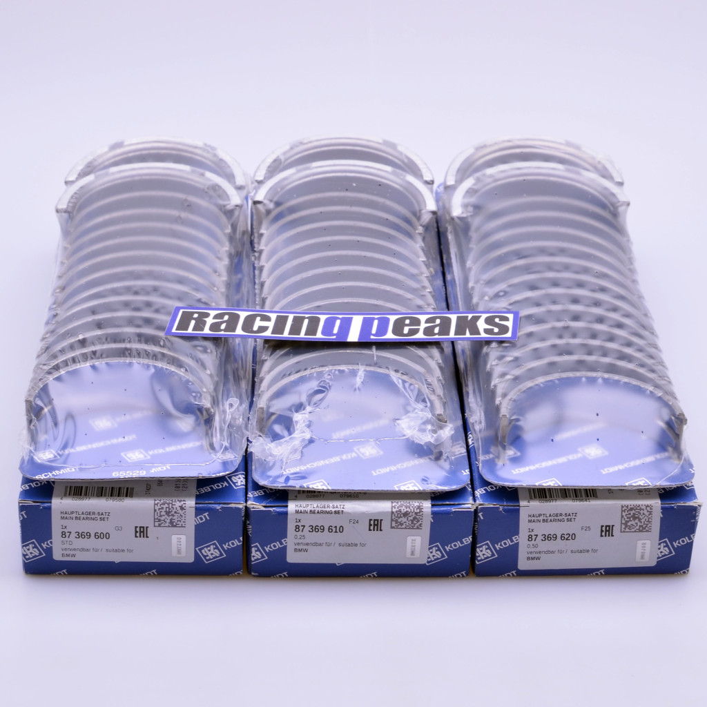 Main bearings for BMW M3 S54B32 S52 S50 M54 M52 M50 M57 M51 M21 KS 87369620