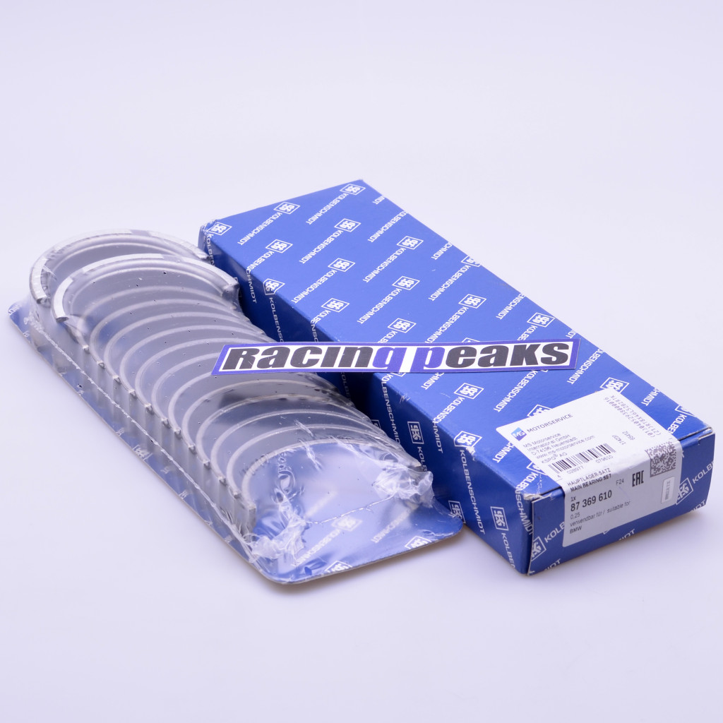 Main bearings for BMW M3 S54B32 S52 S50 M54 M52 M50 M57 M51 M21 KS 87369610