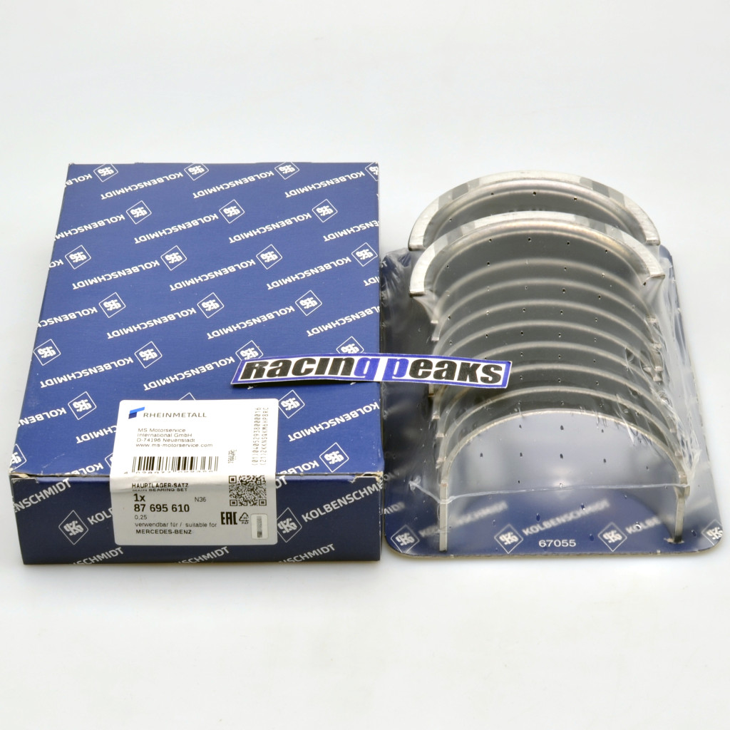 Main bearings for Mercedes G240 T1 T2 W123 200D 220D 240D 1979-87 OM616
