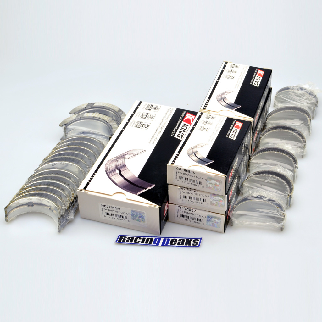 Main rod bearings for BMW N57D30 330d 335d 430d 530d 535d X3 X5 X6 30d 35d 40d