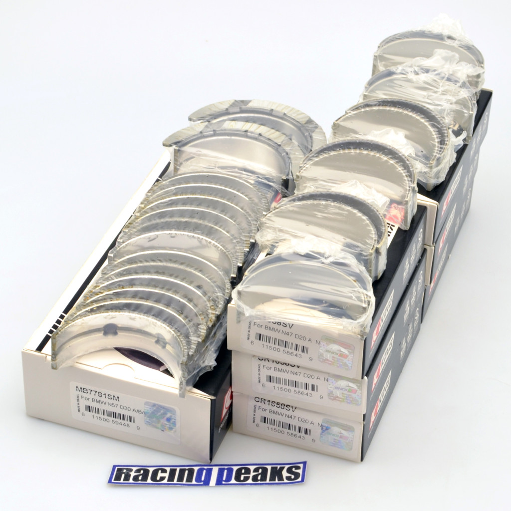 Main rod bearings for BMW N57D30 330d 335d 430d 530d 535d X3 X5 X6 30d 35d 40d