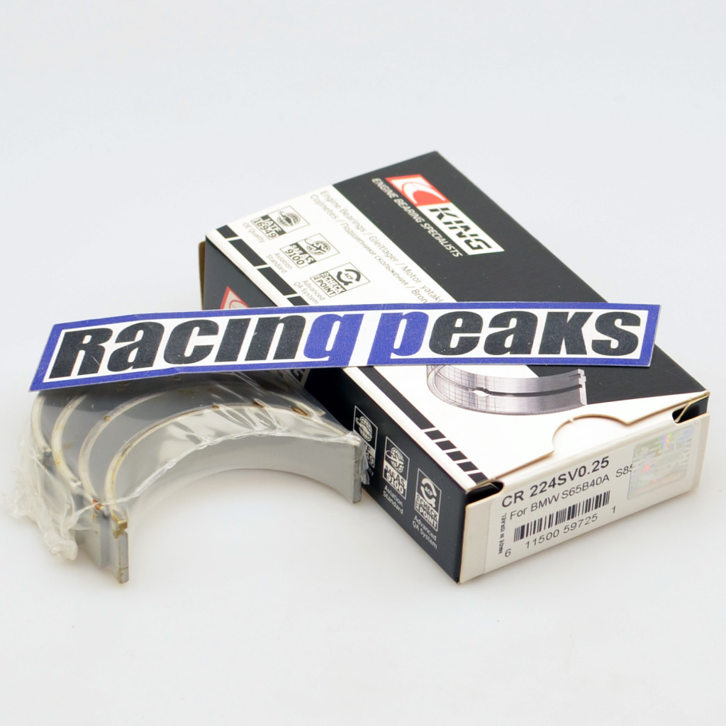 King CR224SV rod bearings for BMW S65B40 S85B50 M3 M5 M6 4.0 5.0 E92 E60