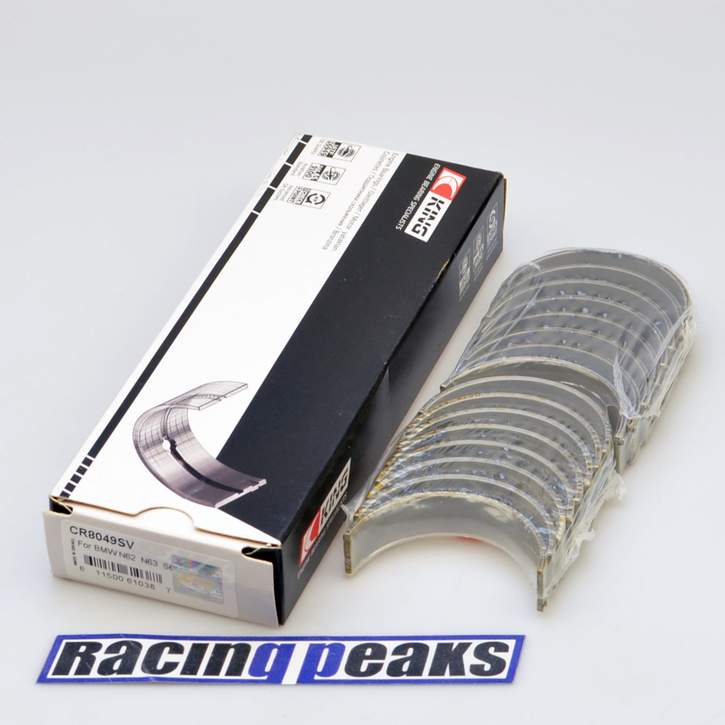 Rod bearings for BMW N62B44 N62B48 S63B44 M5 X6M 550i 650i 05/2005-03/2011