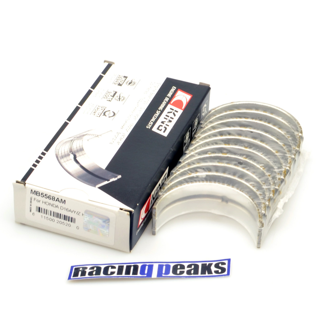 Main bearings for Honda Acura D16A6 D16B6 D16Y86 D16Z B20A5 H22A4 F23A1