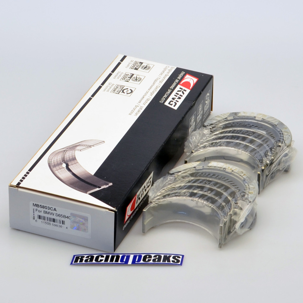 Main bearings for BMW S65B40 M3 4.0 v8 32v King MB5803CA