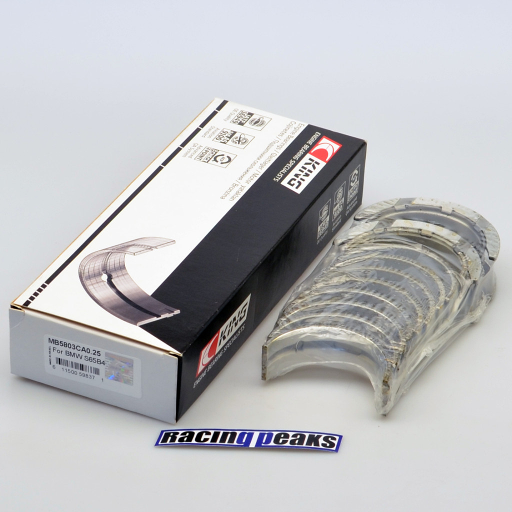 Main bearings for BMW S65B40 M3 4.0 v8 32v King MB5803CA