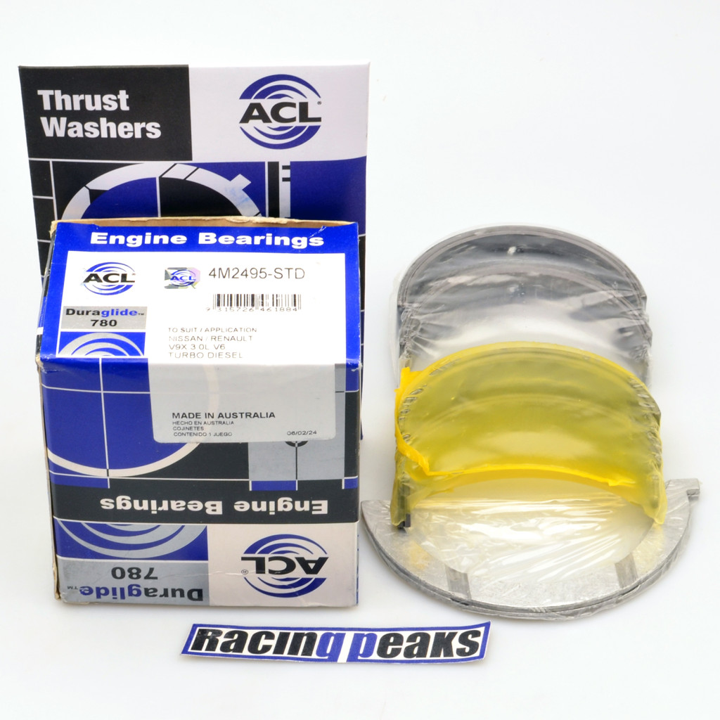 ACL main bearings for Nissan Pathfinder Navara EX30d FX30d M30d 3.0d V9x
