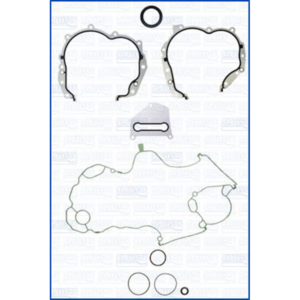 Crankcase gasket set for Nissan Pathfinder Navara EX30d FX30d M30d 3.0d V9X