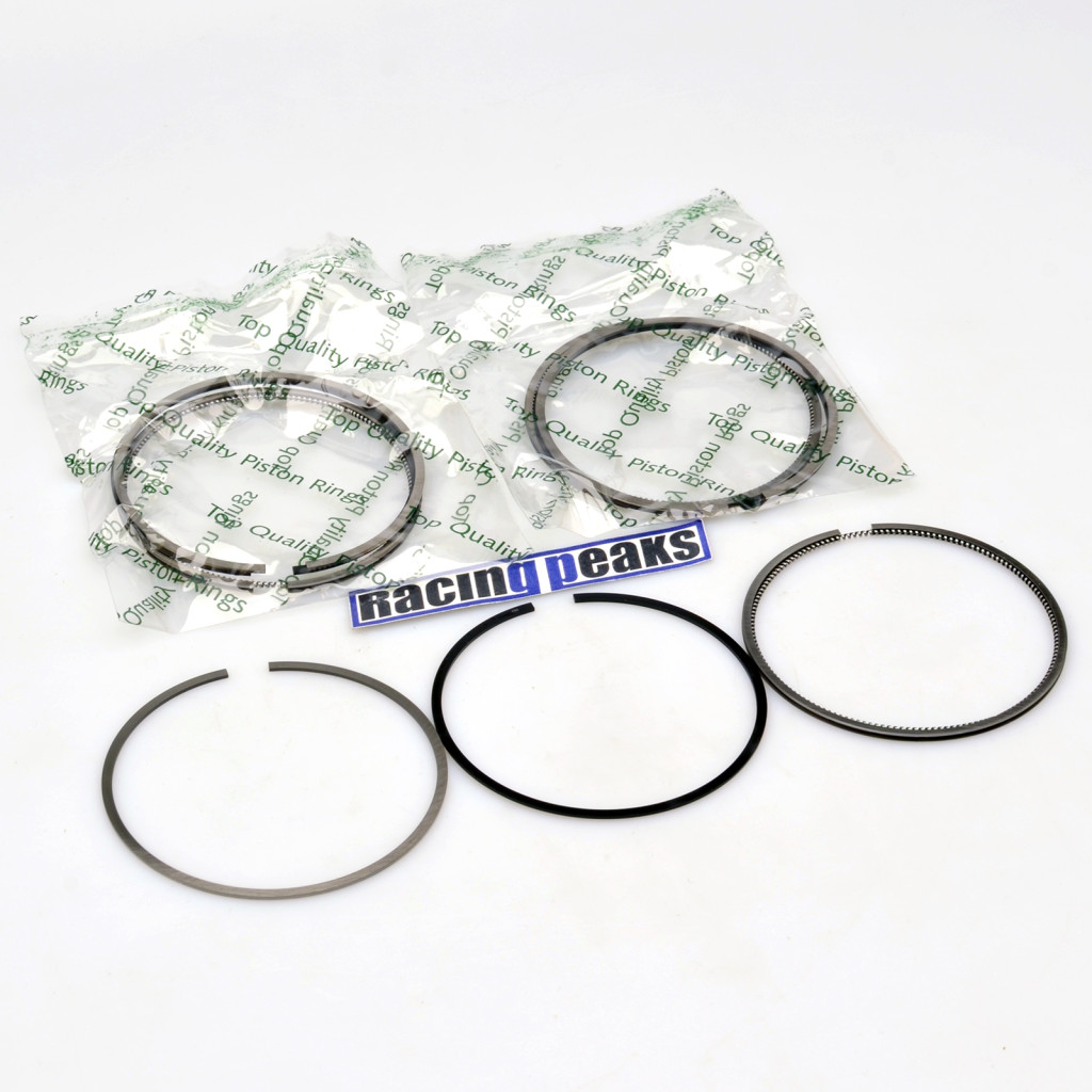 Piston rings x3 for Peugeot 208 Citroen C3 1.0L VTi ZMZ EB0 Puretech