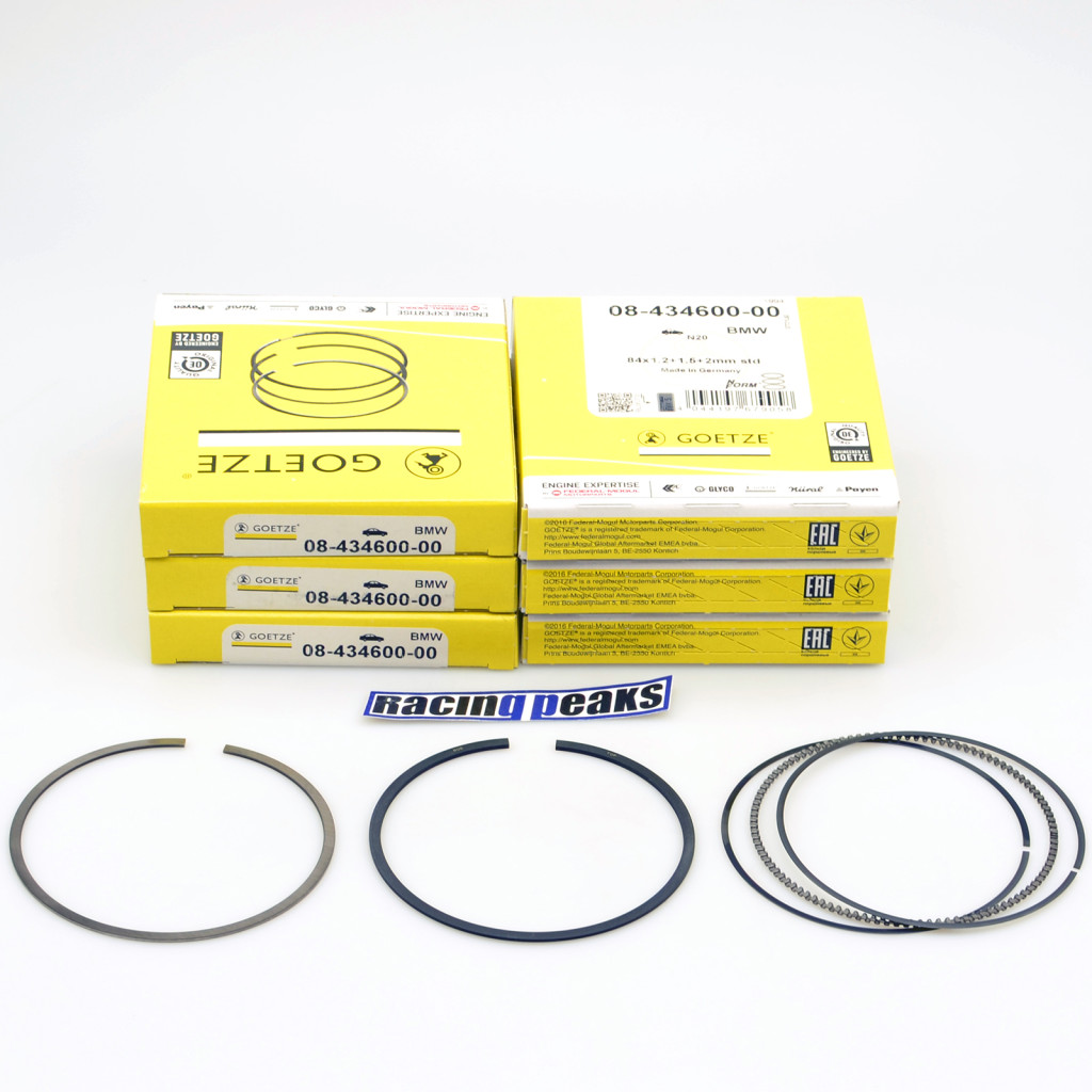 Engine piston ring set fits BMW N55B30 S55B30 135i M135i M235i 335i 535i M2 M3 M4 35i