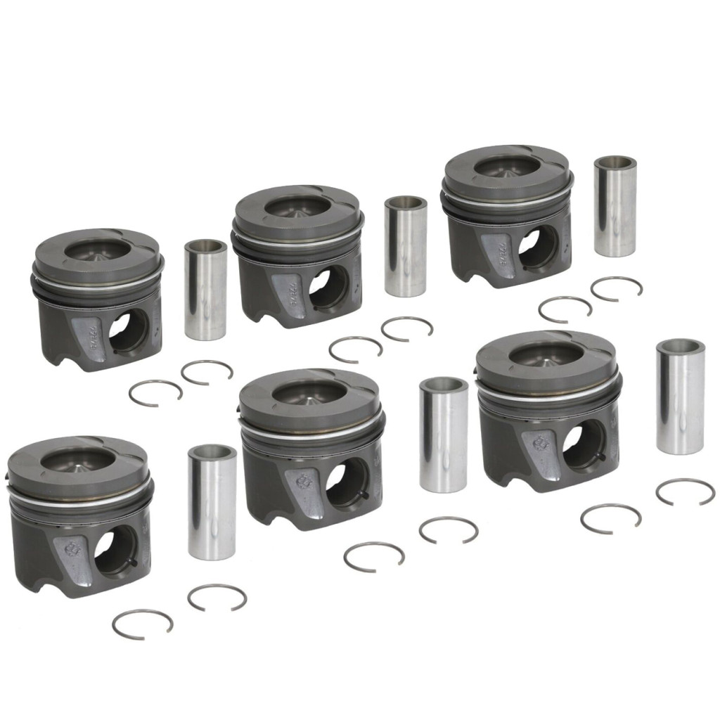 Engine piston set fits Dodge Mercedes Sprinter 3.0 OM642 E ML GL 320CDI 350CDI