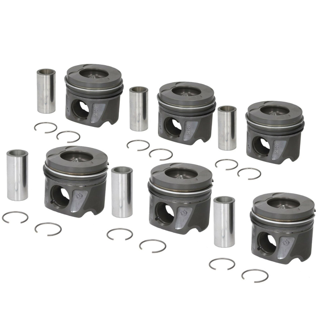 Engine piston set fits Dodge Mercedes Sprinter 3.0 OM642 E ML GL 320CDI 350CDI