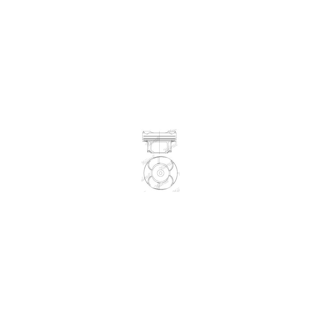 Engine piston fits BMW N20B20 320i 328i 420i 428i 520i X1 X3 20i 2011-