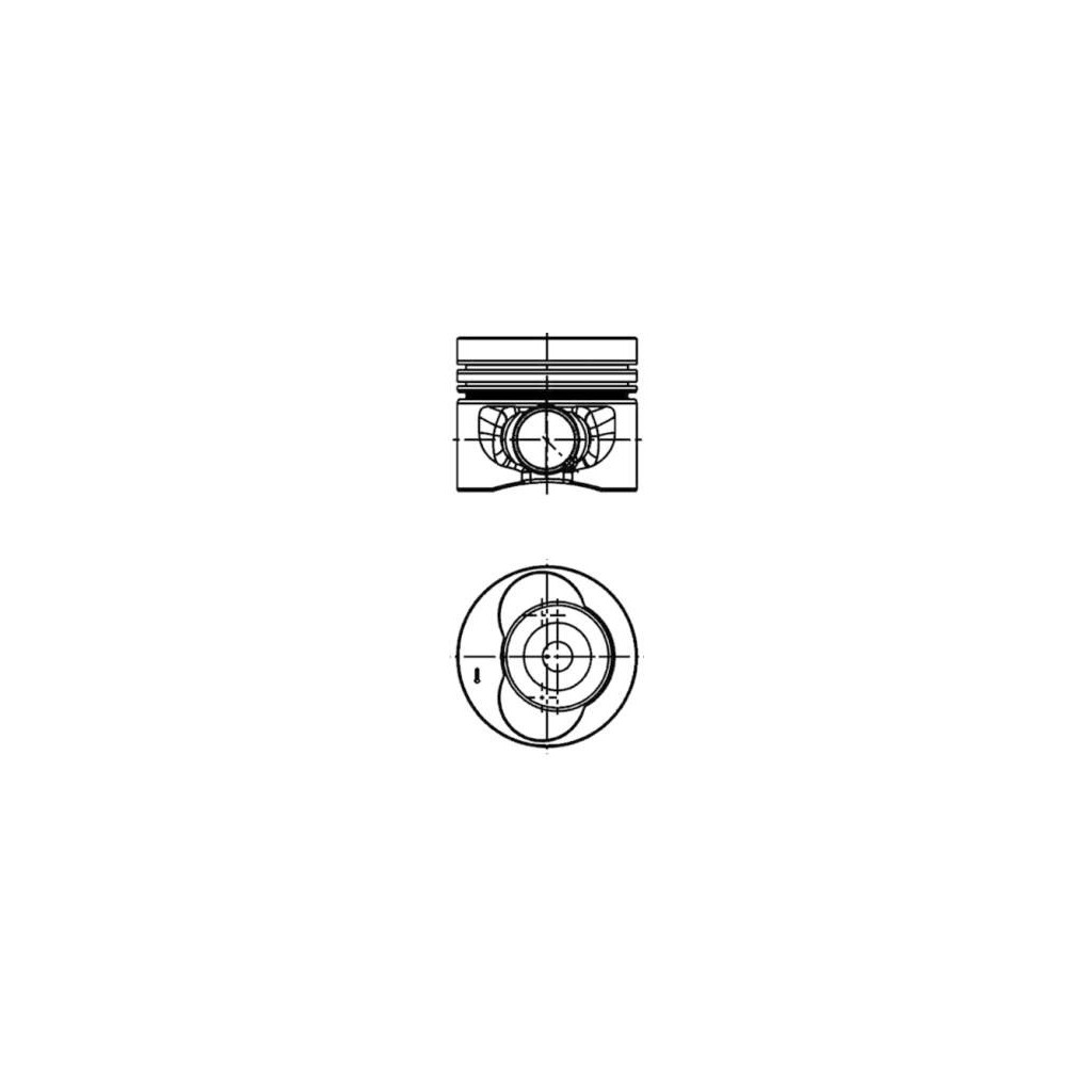 KS piston 81.50 x1 for VW Crafter 2.5TDi 2006- BJL BJM CECA CECB