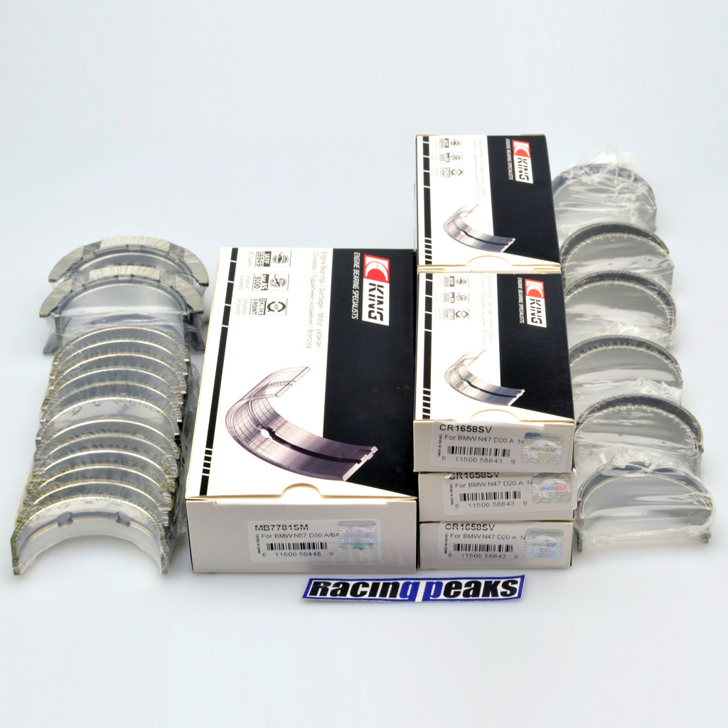 Main rod bearings for BMW N57D30 330d 335d 430d 530d 535d X3 X5 X6 30d 35d 40d