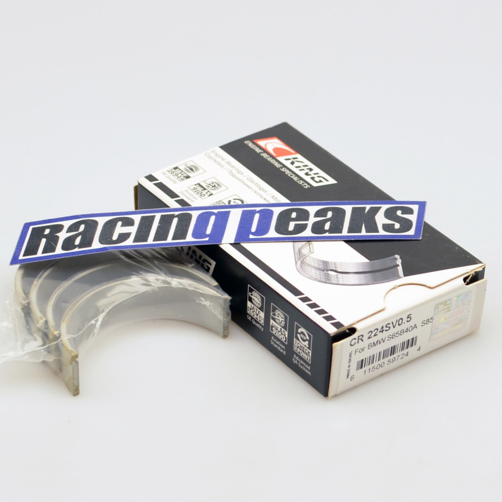 King CR224SV rod bearings for BMW S65B40 S85B50 M3 M5 M6 4.0 5.0 E92 E60