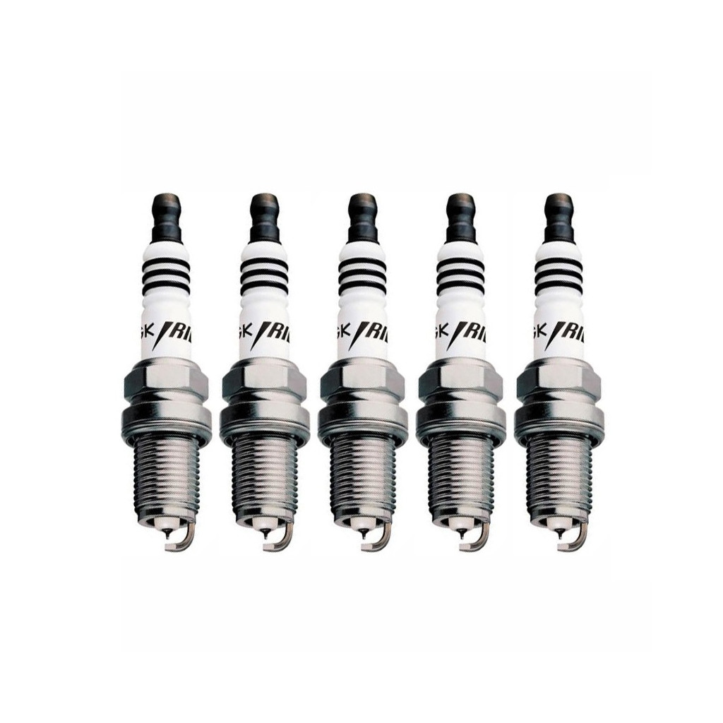 NGK Iridium IX plug set fits Audi S2 RS2 2.2 20v 1989-95 quattro two step colder