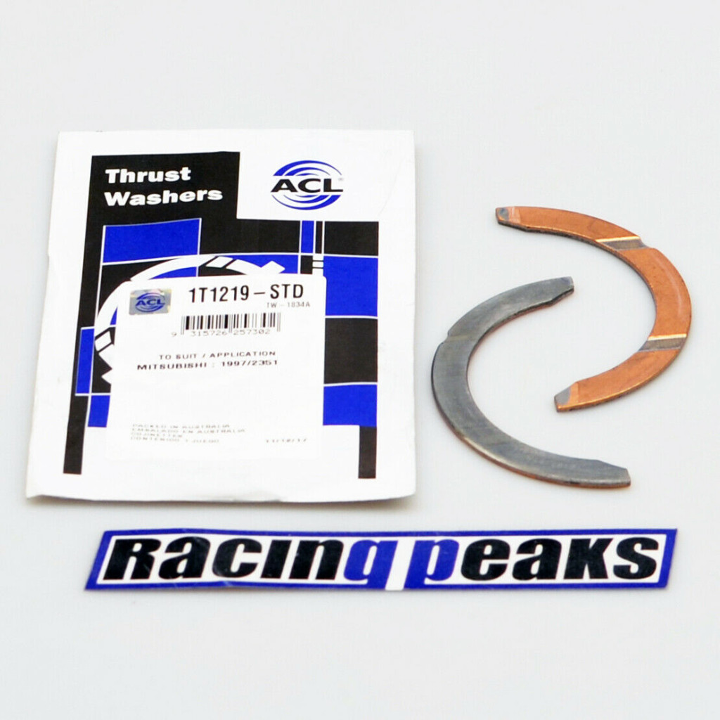 ACL 1T1219 thrust washers fits Mitsubishi 4G63 4G64 4G69 G4JP G4JS 2.0 2.4 16v